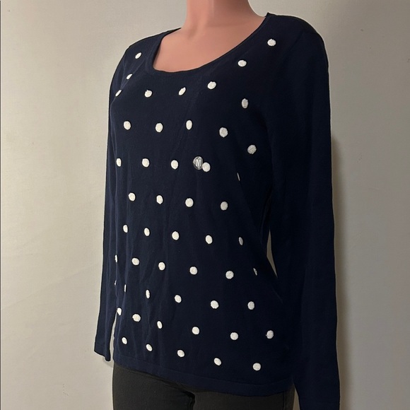 Laura Scott Women's Long Sleeve Lightweight Knit Sweater Size Medium NWT - Picture 3 of 9